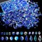 1000pcs Glass Beads for Jewelry Making Colorful Rainbow Craft Crystal Beads with Loose Beads Sparkly Beads